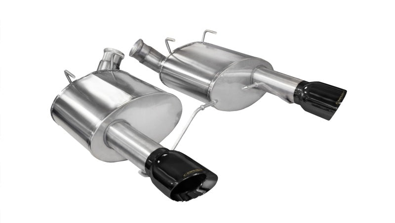 Corsa Performance Axle-Back Exhaust for 11-14 Ford Mustang GT/Boss 302 5.0L V8 14316BLK Photo - Primary