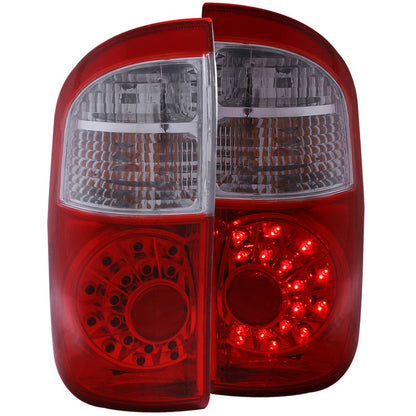 Anzo 2004-2006 Toyota Tundra LED Tail lights Red/Clear 311060 Photo - Primary
