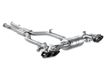 Akrapovic 10-14 AMG SLS Coupe/Roadster Evolution Line Cat Back (Titanium) w/ Carbon Tips S-MESLSAMG/1 S-MESLSAMG/1 Photo - Primary
