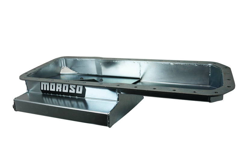 Moroso Datsun/Nissan L24/L26/L28 Road Race Baffled Wet Sump 7qt 6.25in Steel Oil Pan 20976 20976 Photo - Primary