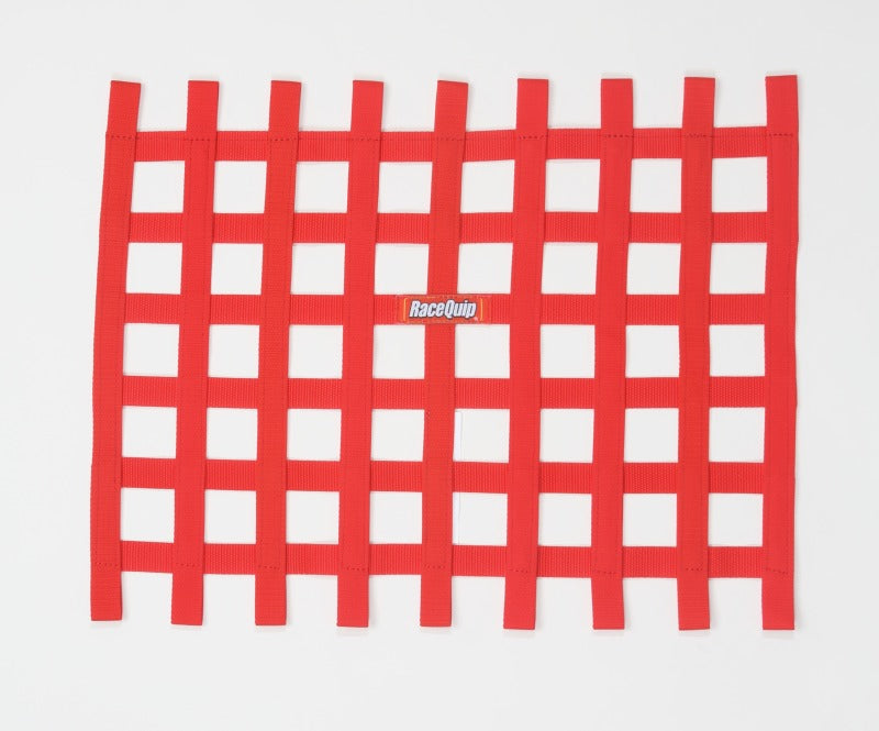 Racequip Ribbon Window Net Red 721015 Photo - Primary
