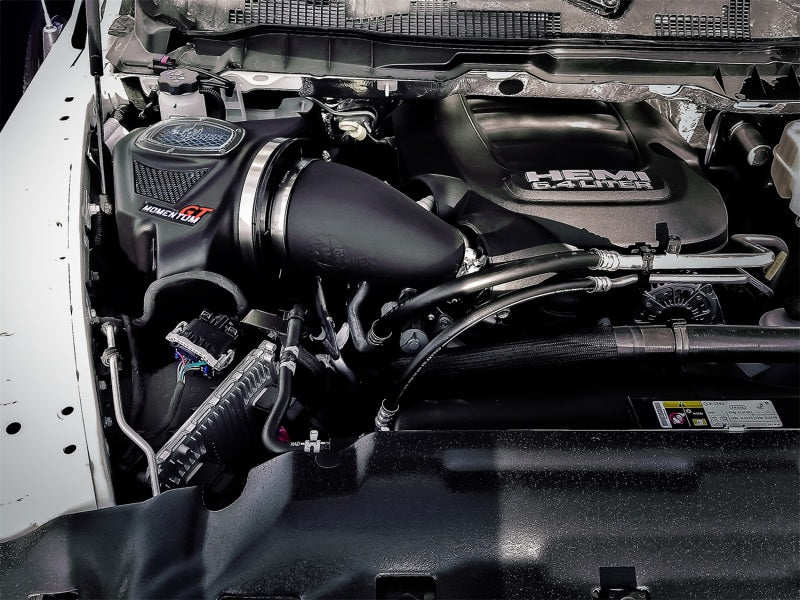 aFe Momentum GT Pro 5R Cold Air Intake System RAM 2500 / 3500/ Power Wagon 54-72104 Photo - Mounted