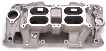 Edelbrock Performer Rpm Dual-quad Air-gap For Small-block Chevy 7525 Photo - Primary