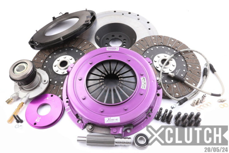 XCLUTCH 09-15 Cadillac CTS V 6.2L 10.5in Twin Solid Organic Clutch Kit XKGM27634-2G XKGM27634-2G Photo - Primary