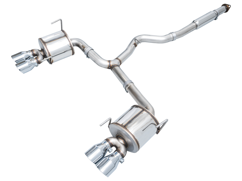 AWE Tuning 2022+ VB Subaru WRX Touring Edition Exhaust - Chrome Silver Tips 3015-42979 3015-42979 Photo - Primary