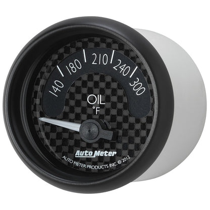 Autometer GT Series 52mm Short Sweep Electronic 140-300 Deg F Oil Temperature 8048 8048 User 2