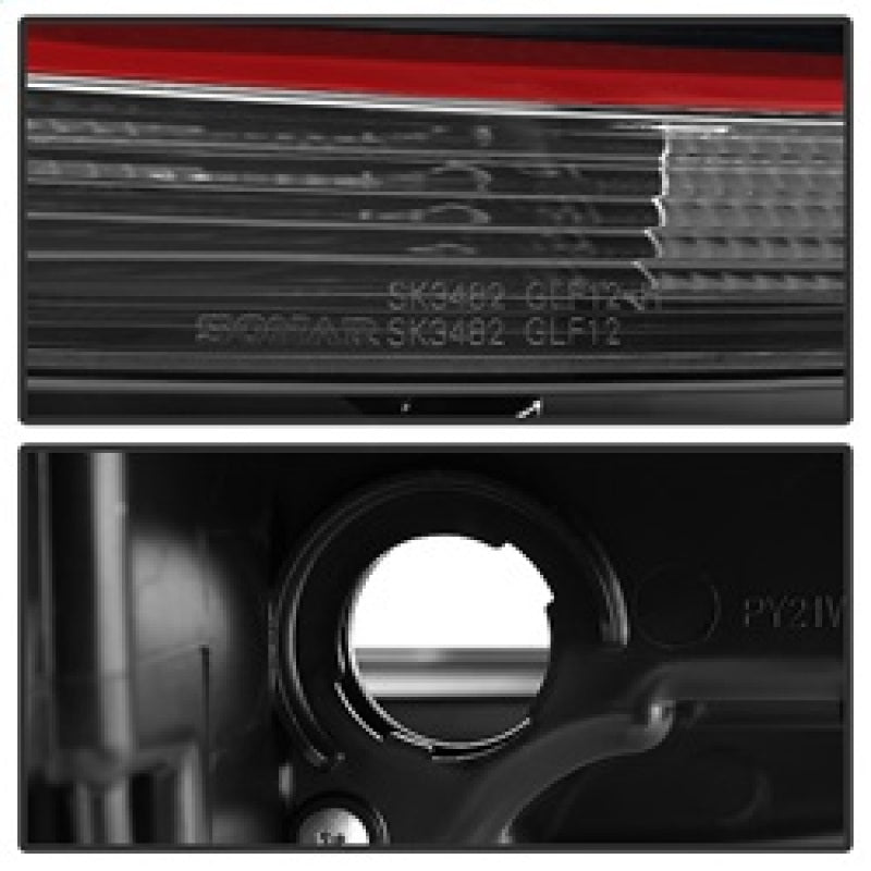 Spyder Volkswagen Golf VII 14-16 Projector Headlights DRL LED Red Stripe Blk PRO-YD-VG15-RED-DRL-BK 5080592 5080592 Photo - Unmounted