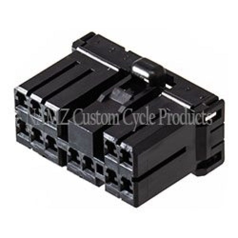 NAMZ AMP Multilock 12-Position Female Wire Plug Housing (HD 73164-96BK) NA-173851-2 NA-173851-2 Photo - Primary