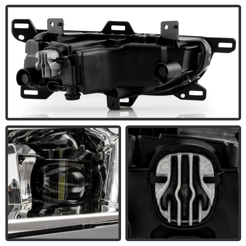 SPYDER 20-22 Nissan Titan OEM Style Fog Lights w/Switch (Bulbs Size - 5W) - Clear (FL-NT2020-LED-C) 9051333 9051333 User 2