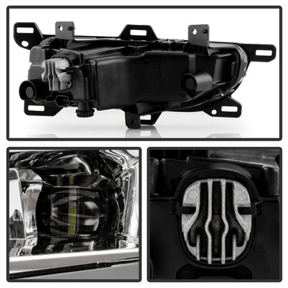 SPYDER 20-22 Nissan Titan OEM Style Fog Lights w/Switch (Bulbs Size - 5W) - Clear (FL-NT2020-LED-C) 9051333 9051333 User 2