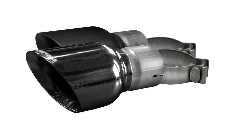 Corsa Performance 15-17 Ford Mustang GT 3.0in Inlet / 4.5in Outlet Black PVD Tip 14346BLK Photo - Primary