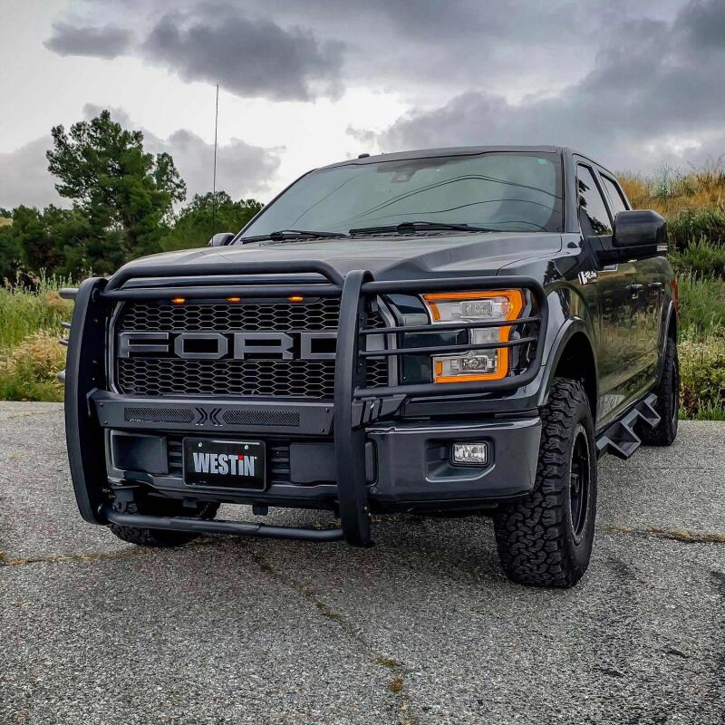 Westin 15-20 Ford F150 Sportsman X Grille Guard - Textured Black 40-33835 40-33835 Photo - Mounted