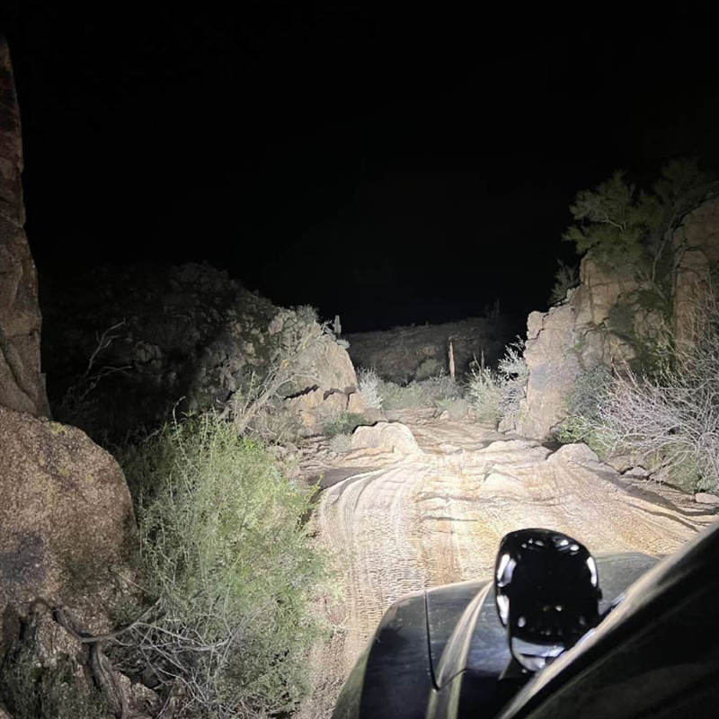 ARB NACHO Quatro Combo 4in. Offroad LED Light - Pair PM411 PM411 Photo - lifestyle view