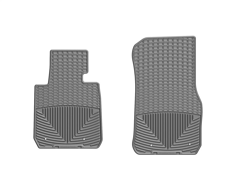 WeatherTech WT Rubber Mats - Front - Grey Floor Mats Floor Mats - Rubber main image