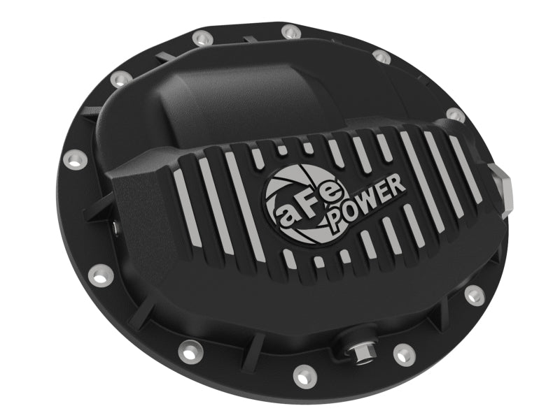 aFe Power Pro Series Front Diff Cover Black Machined & Gear Oil 13-18 Dodge Ram 2500/3500 46-70402-WL 46-70402-WL Photo - Unmounted