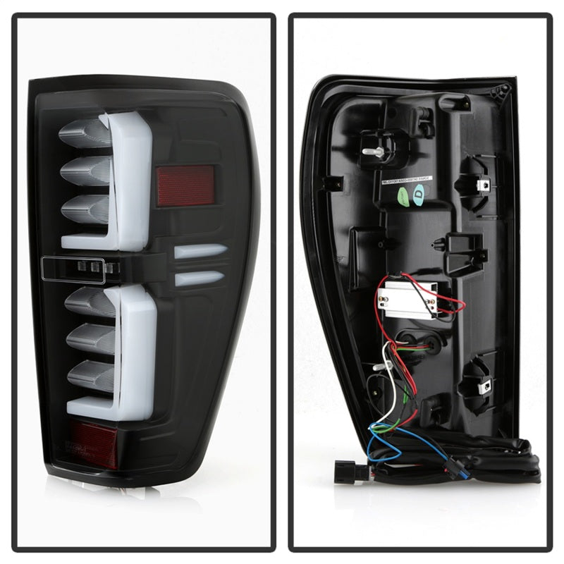 Spyder GMC Sierra 19-20 Incandescent Bulb Model Only LED Tail Lights - Black ALT-YD-GS19-LED-BK 5000286 5000286 Photo - Unmounted