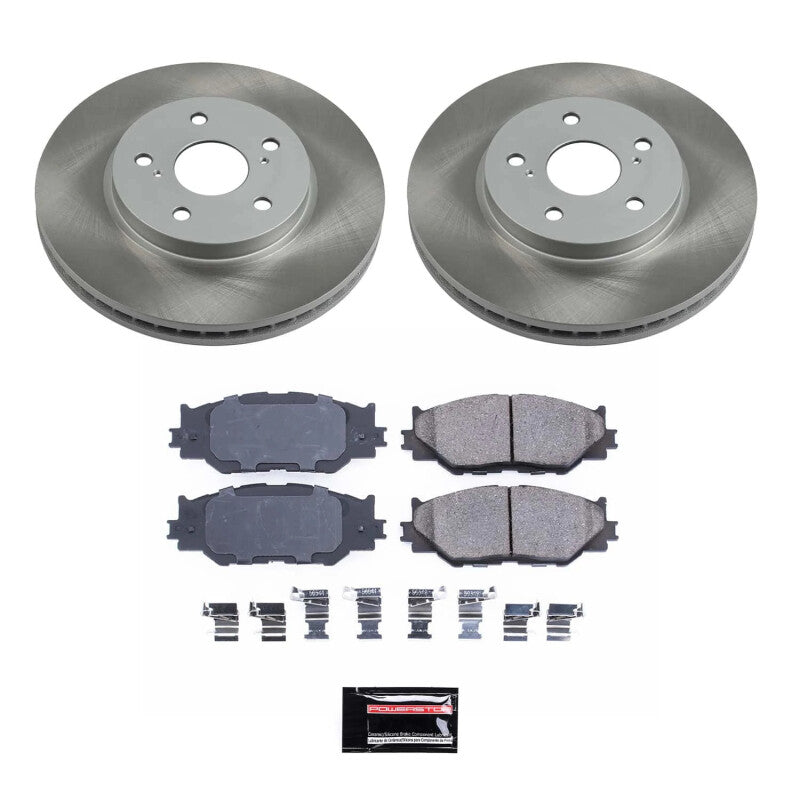 PowerStop Power Stop 06-15 Lexus IS250 Front Semi-Coated Rotor Kit SC2406 SC2406 Photo - Primary