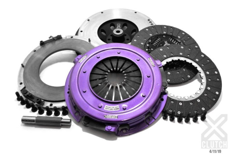 XCLUTCH XCL Clutch - 10.5in Twin Sprung Organic Drivetrain Clutch Kits - Multi main image