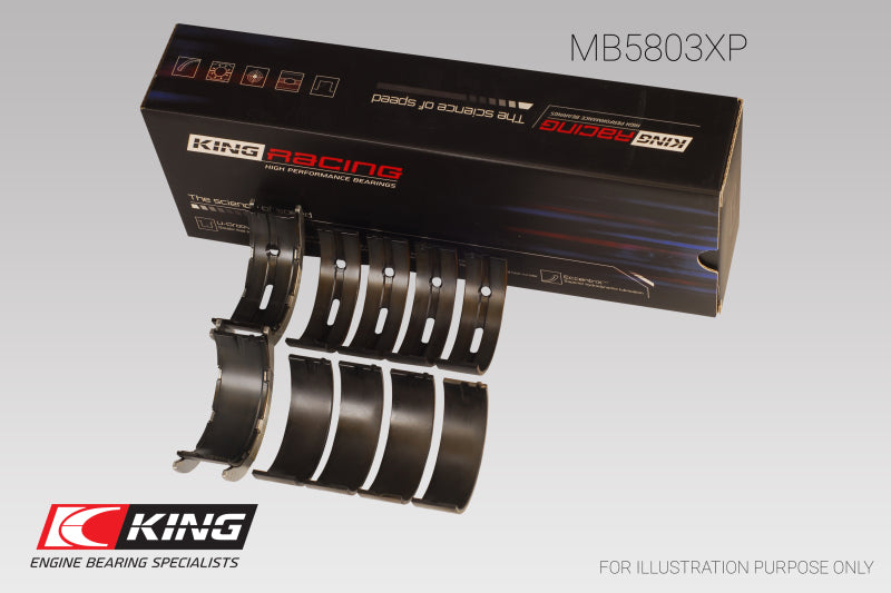 King Engine Bearings King BMW S65B40A (Size 0.25) Main Bearing Set MB5803XP0.25 MB5803XP0.25 User 1