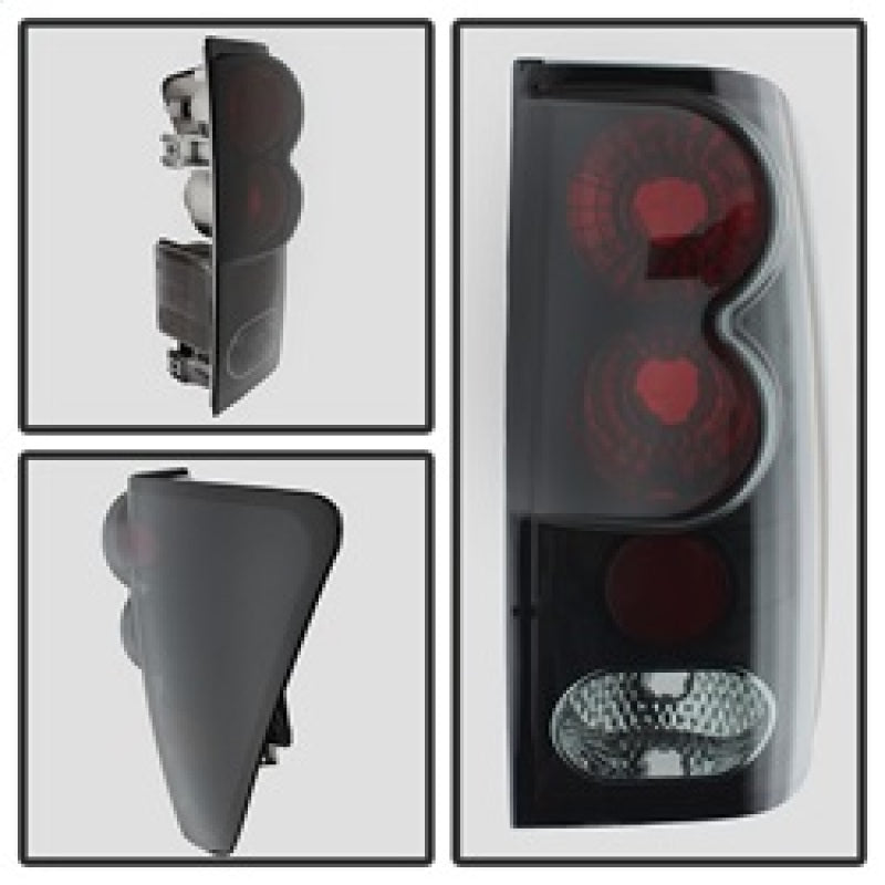 Spyder Nissan Titan 04-14 Euro Style Tail Lights Black Smoke ALT-YD-NTI04-BSM 5078223 5078223 Photo - Unmounted