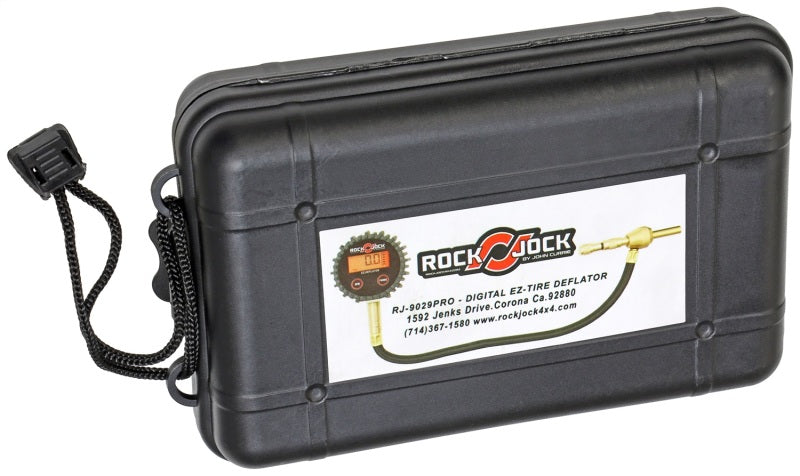 RockJock EZ-Tire Deflator Pro Digital Beadlock Friendly w/ Storage Case RJ-9029PRO RJ-9029PRO Photo - Unmounted