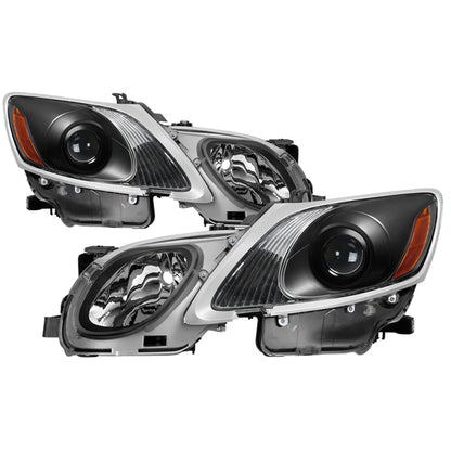 SPYDER Xtune Lexus Gs 06-11 OE Projector Headlights (w/AFS. Hid Fit) Black PRO-JH-LGS06-AFS-AM-BK 5075888 5075888 Photo - Primary
