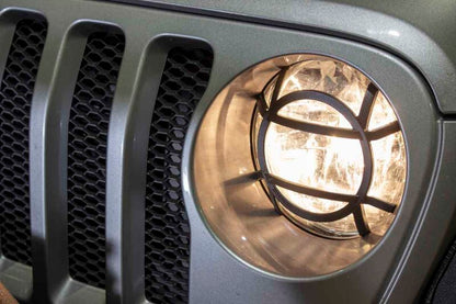 Fishbone Offroad 2018+ Jeep Wrangler JL Aluminum Headlight Guards FB21120 FB21120 Photo - lifestyle view