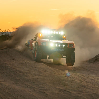 Rigid Industries 360-Series Laser 6in Amber Backlight 36211 36211 Photo - Mounted