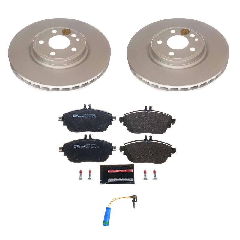Power Stop 17-19 Infiniti QX30 Front Euro-Stop Brake Kit ESK7674 ESK7674 Photo - Primary