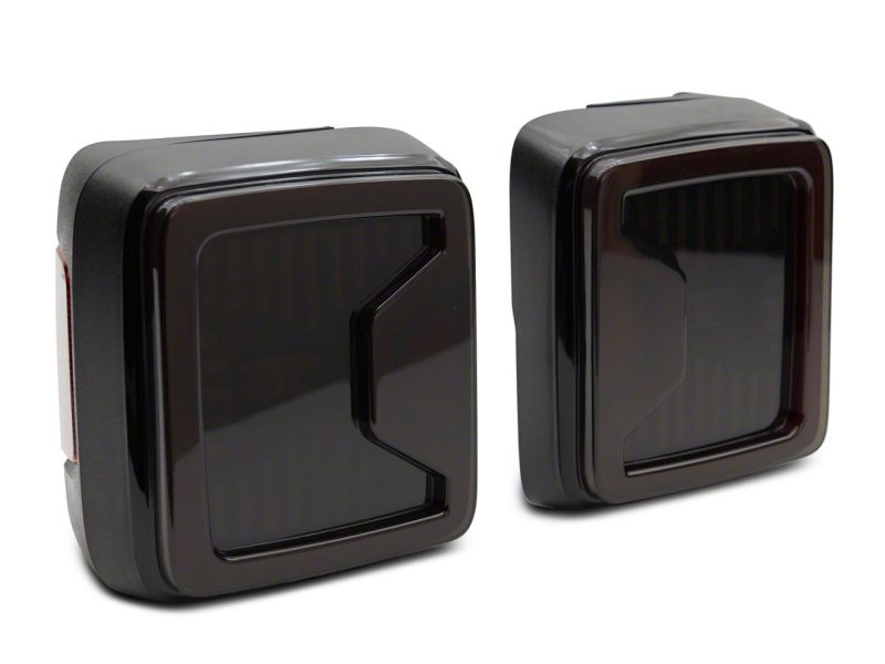 Raxiom 18-23 Jeep Wrangler JL LED Tail Lights- Blk Housing (Smoked Lens) J137647-JL J137647-JL Photo - Close Up