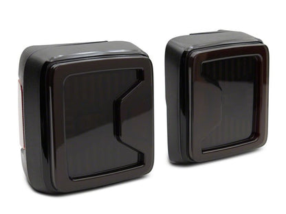 Raxiom 18-23 Jeep Wrangler JL LED Tail Lights- Blk Housing (Smoked Lens) J137647-JL J137647-JL Photo - Close Up