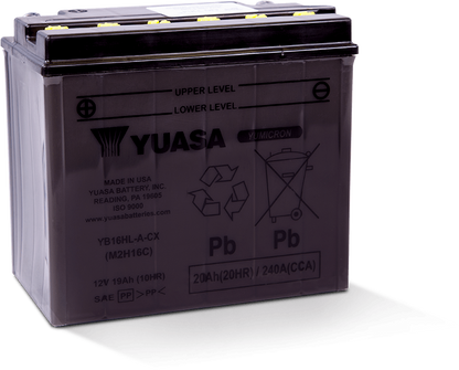 Yuasa Battery Yuasa Yb16Hl-A-Cx Yuasa Battery YUAM2H16C YUAM2H16C User 1