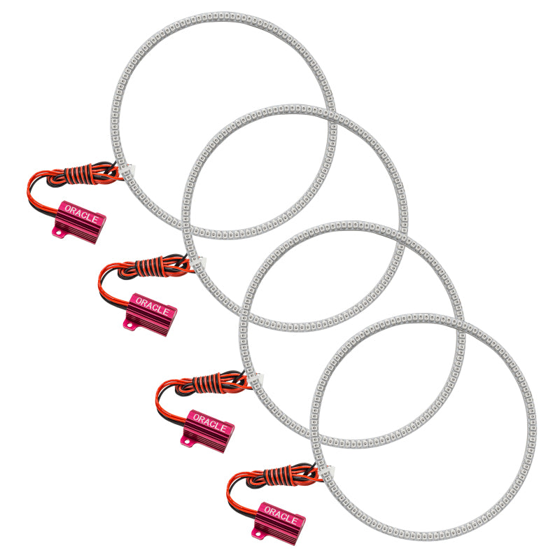ORACLE Lighting Oracle Infiniti QX70 09-15 LED Halo Kit - Red 2393-003 2393-003 Photo - Primary