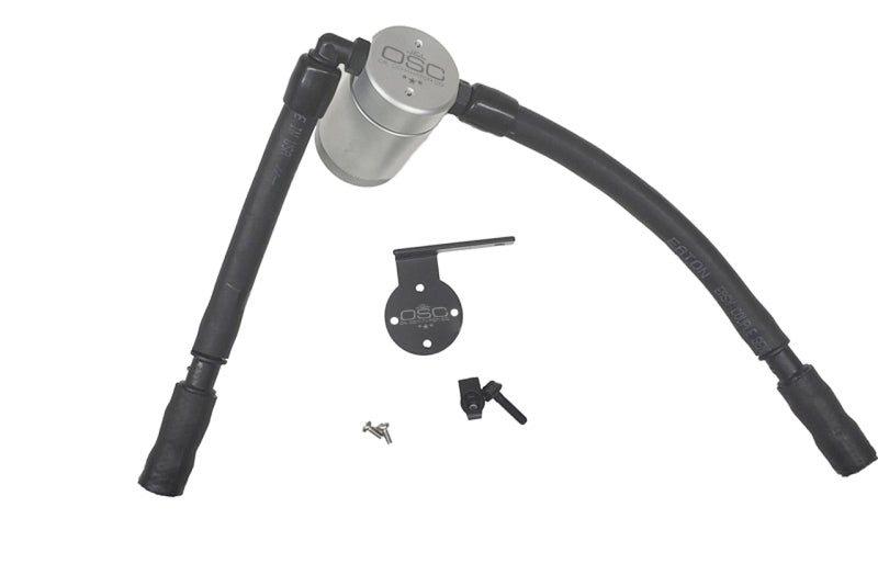 J&L 16-19 Ford Escape 1.5L EcoBoost Passenger Side Oil Separator 3.0 - Clear Anodized 3053P-C 3053P-C Photo - Primary
