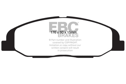 EBC Disc Brake Pad Set DP41827R Photo - Primary