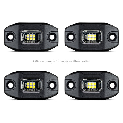 Borne Off-Road Rock Light (Kit of 4) Long Harness BNLT-RL-4T BNLT-RL-4T Photo - Primary