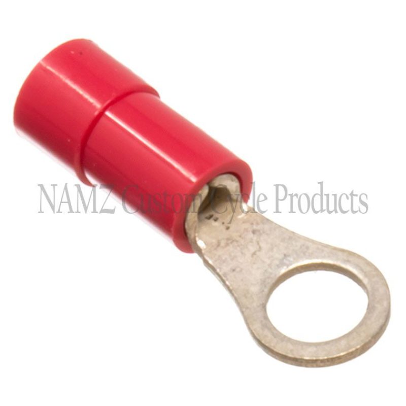 NAMZ PVC Ring Terminals No. 8 / 22-18g (25 Pack) NIS-19070-0044 NIS-19070-0044 Photo - Primary