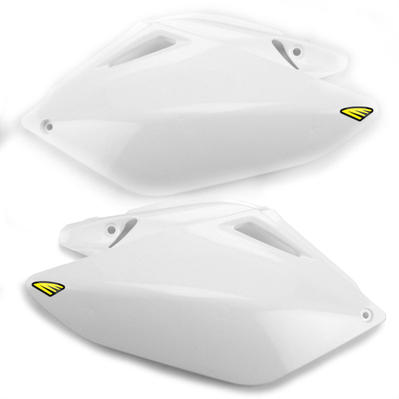 Cycra 07-08 Honda CRF450R Side Number Panels White 1CYC-2885-42 1CYC-2885-42 Photo - Primary