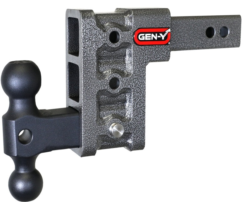 GEN-Y Hitch Gen-Y Mega Duty 2in Shank 5in Drop 1500lb TW 10K Hitch w/GH-031 Dual-Ball GH-313 GH-313 User 1
