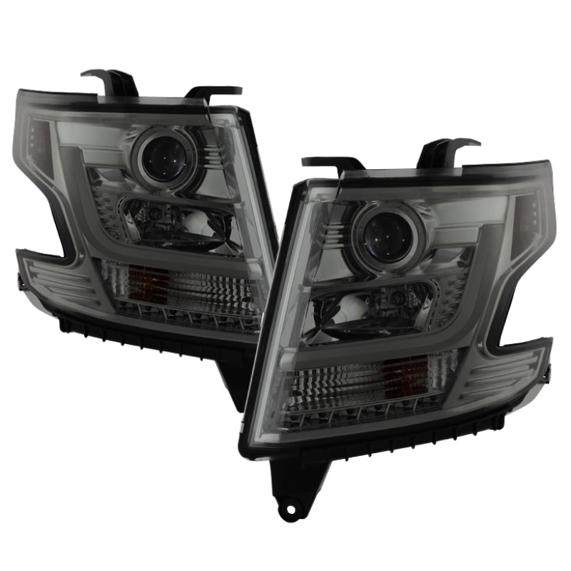 Spyder Chevy Tahoe / Suburban 2015 -2016 Projector Headlights - DRL LED - Smoke PRO-YD-CTA15-DRL-SM 5082558 5082558 Photo - Primary
