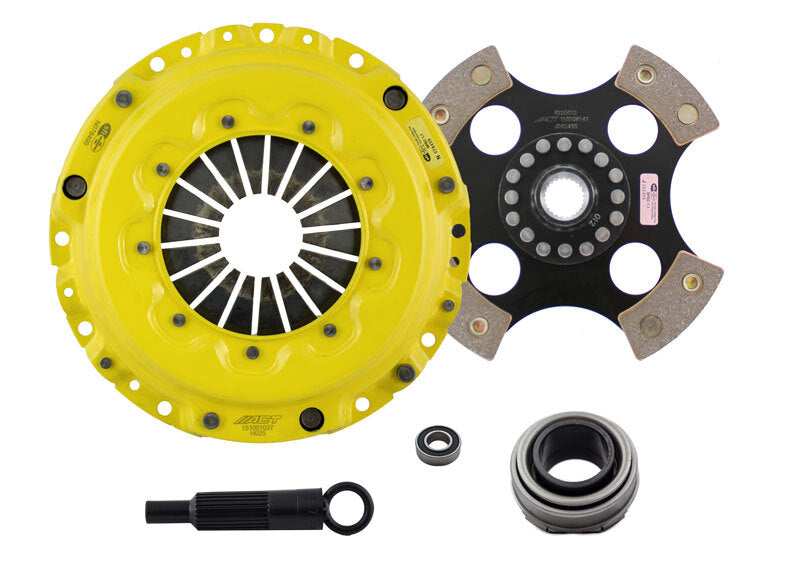 ACT HD Clutch Kit 4 Puck Solid Acura Integra ALL 90-91 AI2-HDR4 Photo - Primary