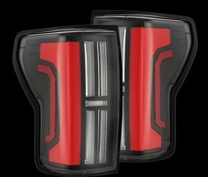 AlphaRex 07-13 Toyota Tundra Nova-Series LED Tail Lights - Black Red 670052 670052 Photo - Primary