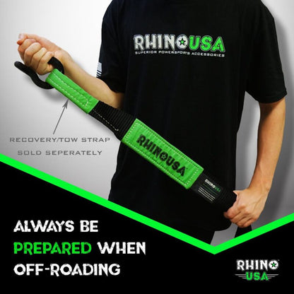 Rhino USA 20Ft Tow Strap/Shackles Combo RNO-SHACKSTRAP20 RNO-SHACKSTRAP20 User 3