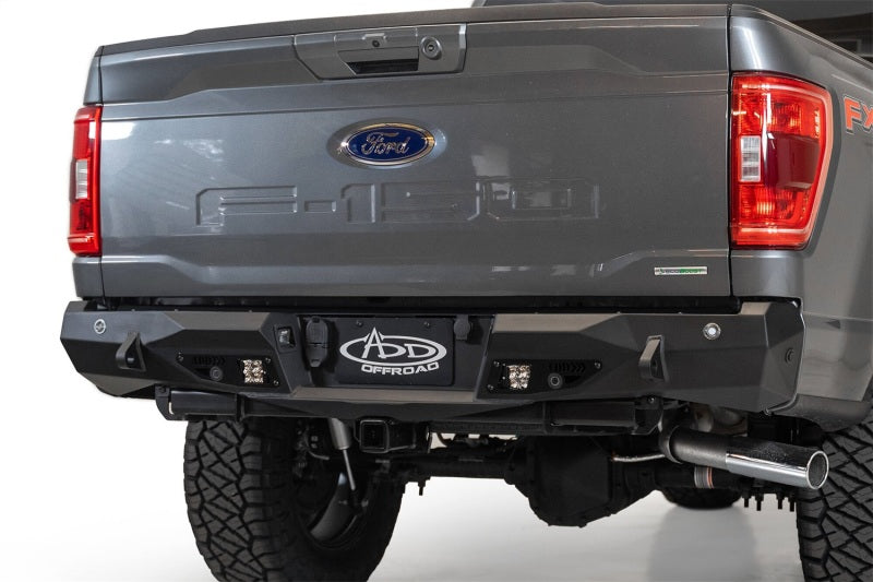 Addictive Desert Designs 2021 Ford F-150 Stealth Fighter Rear Bumper w/ Back up Sensors R191231280103 R191231280103 Photo - Primary