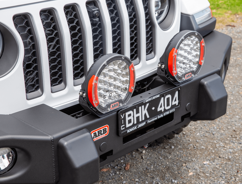 ARB 18-21 Jeep Wrangler JL / 20-21 Jeep Gladiator JT Front Winch Bumper 3950240 3950240 Photo - Close Up