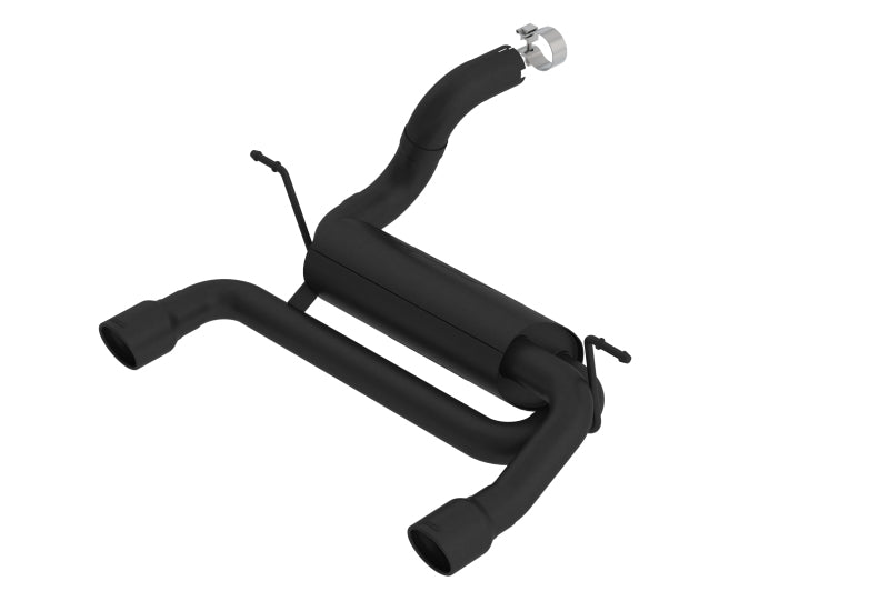 Borla 18-19 Jeep Wrangler JL/JLU 2.0L 4Cyl 2DR/4DR Touring Axle Back Exhaust w/ 3.5in Tips - Black 11962CB 11962CB Photo - Primary