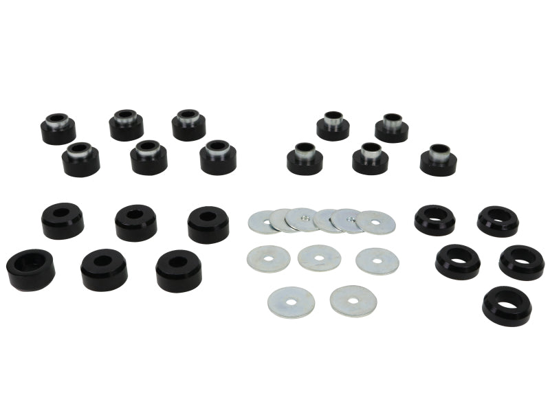 Whiteline 1997-2006 Jeep Wrangler Body Mount Bushing Set W93547 W93547 Photo - Close Up