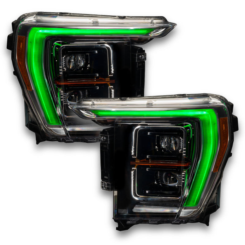 ORACLE Lighting Oracle 21-22 Ford F-150 ColorSHIFT RGB+W Headlight DRL Upgrade Kit w/ BC1 Controller 1460-335 1460-335 Photo - Unmounted