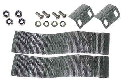 Fishbone Offroad 97-06 Jeep Wrangler TJ Front Tube Doors - Black Textured Powdercoat Steel FB24077 FB24077 Photo - out of package