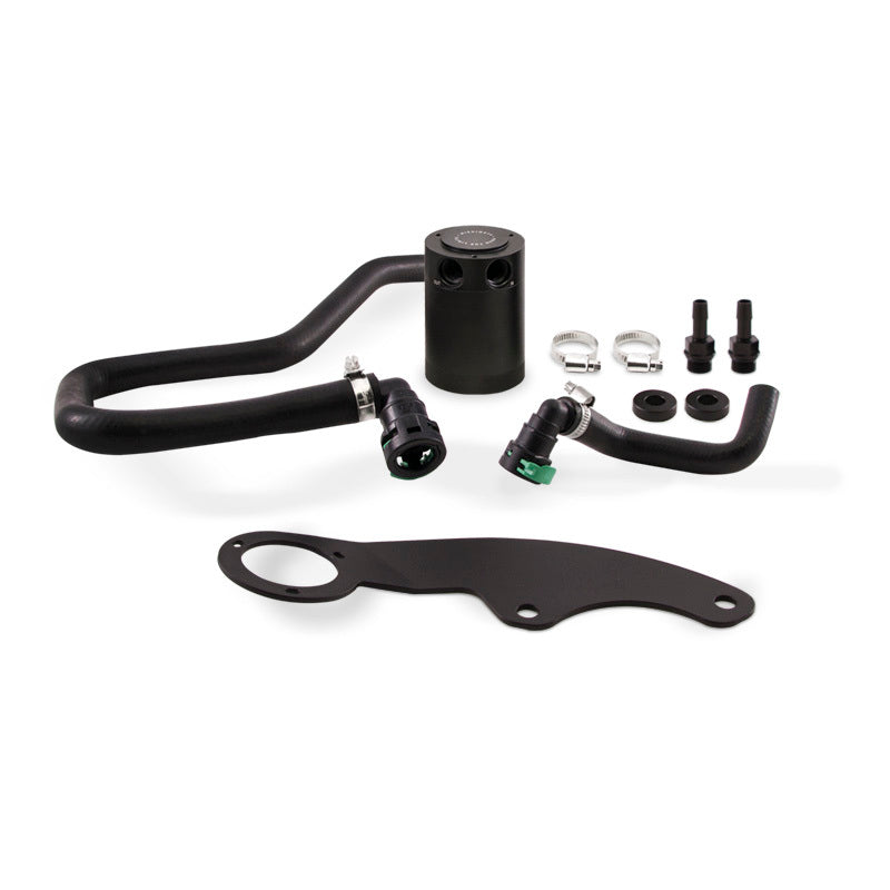 Mishimoto Ford Mustang GT Baffled Oil Catch Can Kit, PCV Side, 2011-2014 MMBCC-MUS8-11PBE2 Photo - Primary